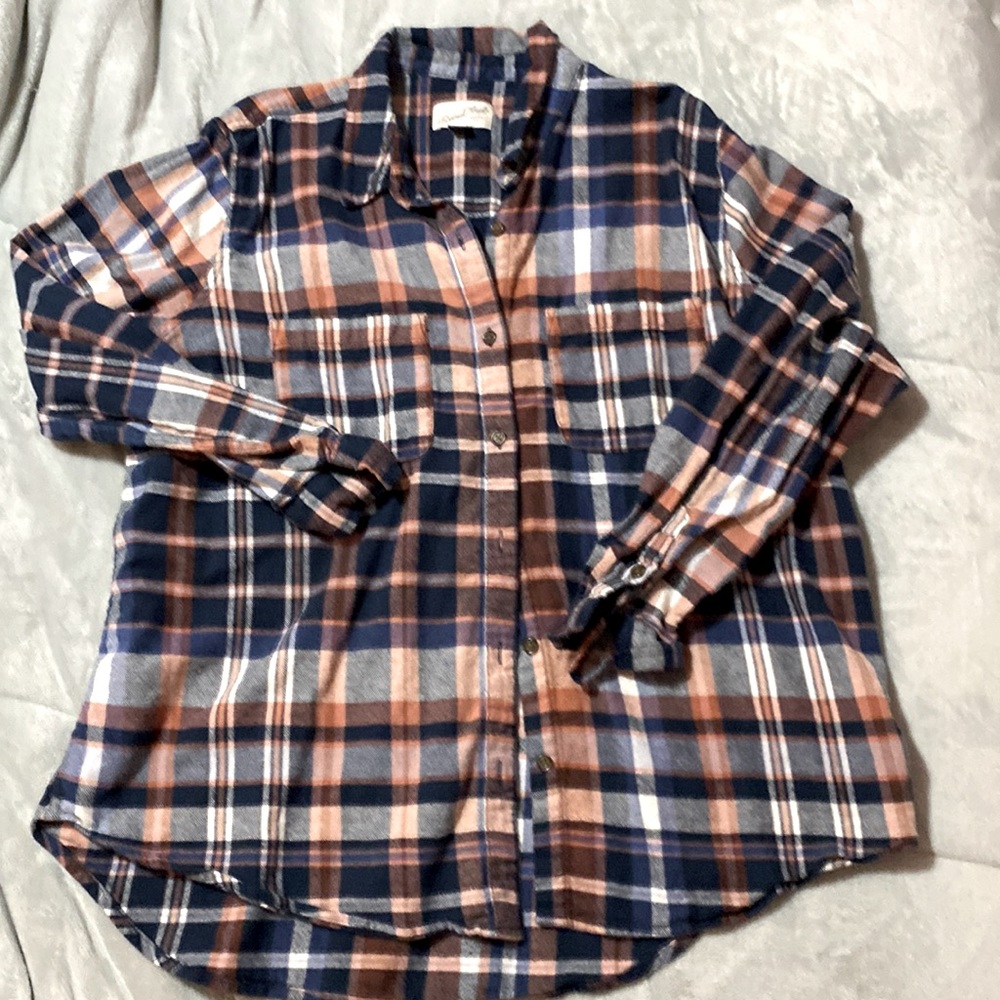 Flannel size L